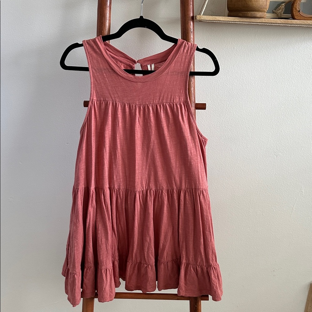 Anthropologie Tiered Babydoll tunic - Picture 4 of 11